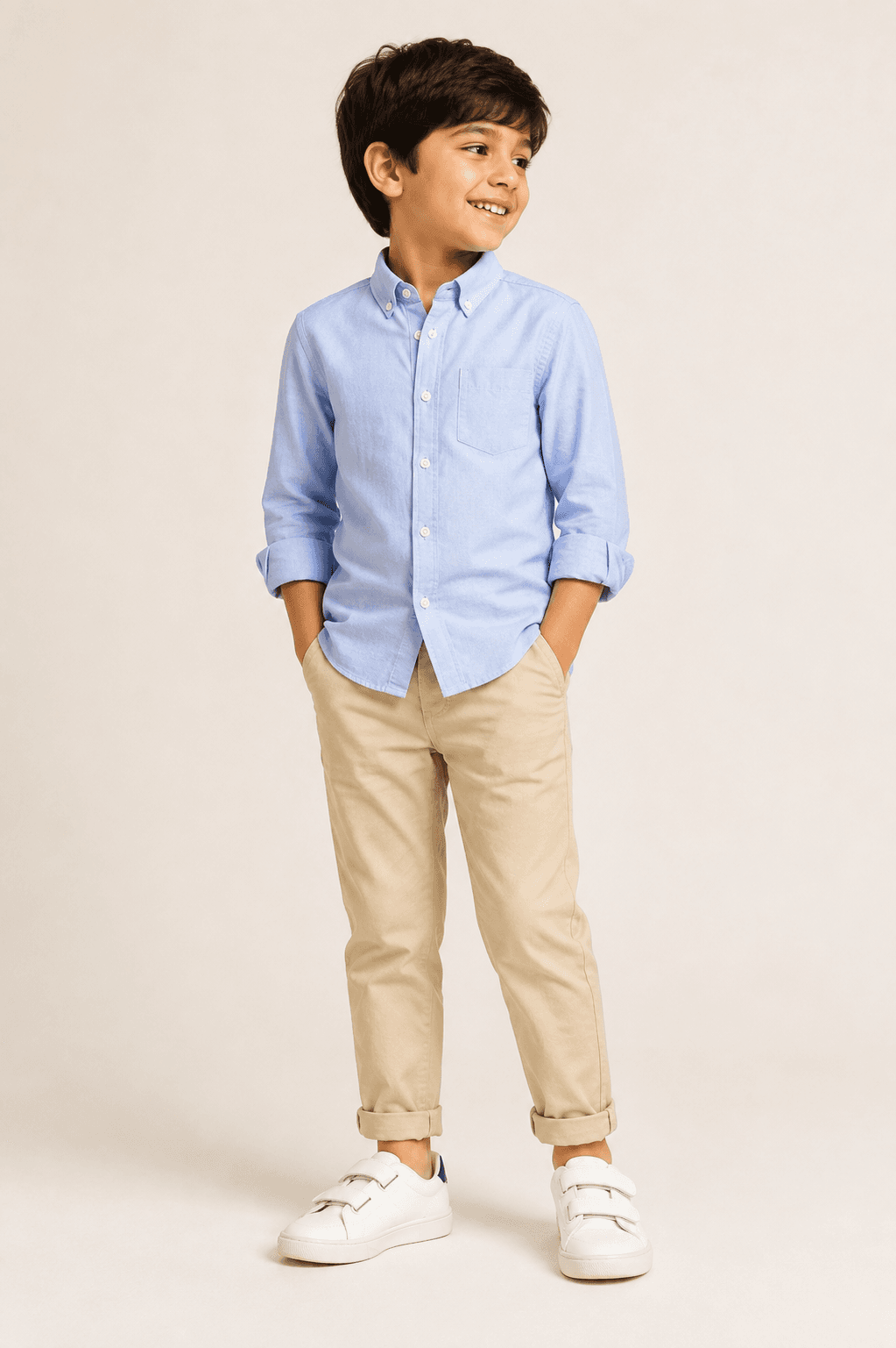Kids Boys Oxford Shirt Set