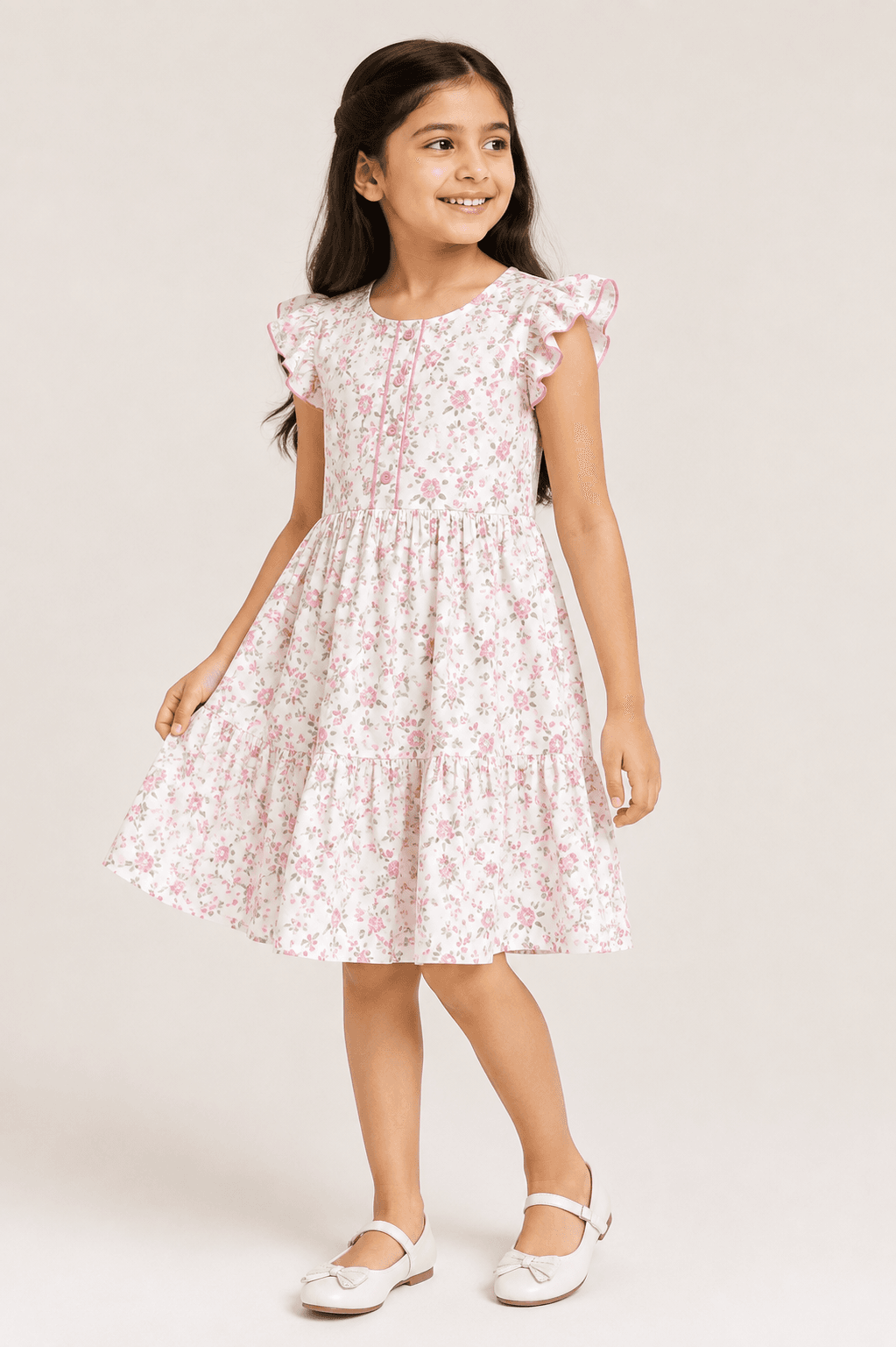 Kids Girls Tulle Party Dress