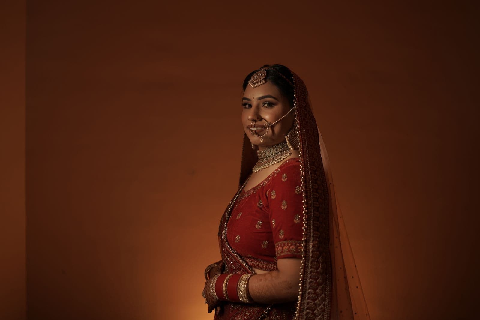 Women's Bridal Mirror Lehenga