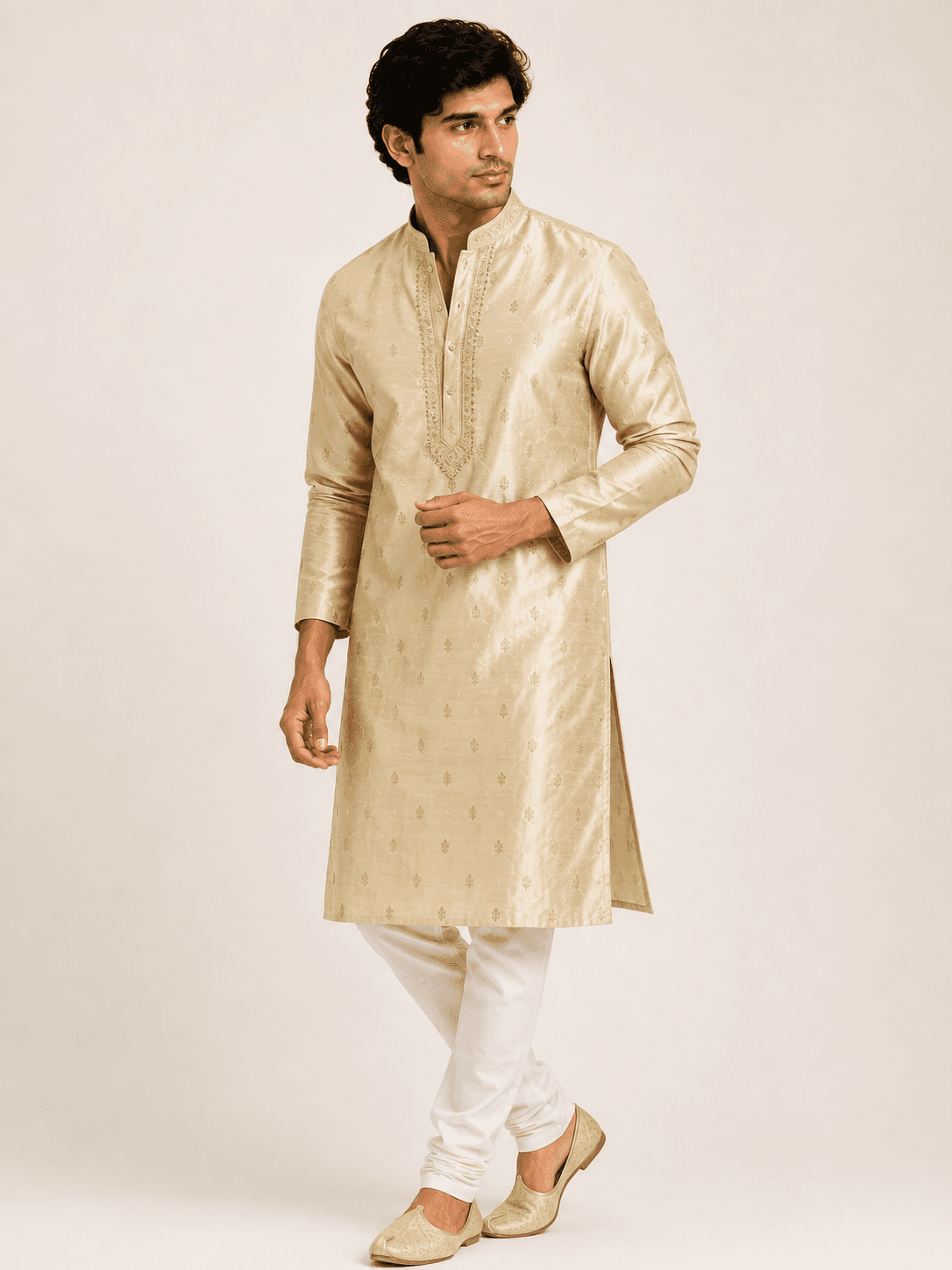 Men's Chikankari Cotton Kurta