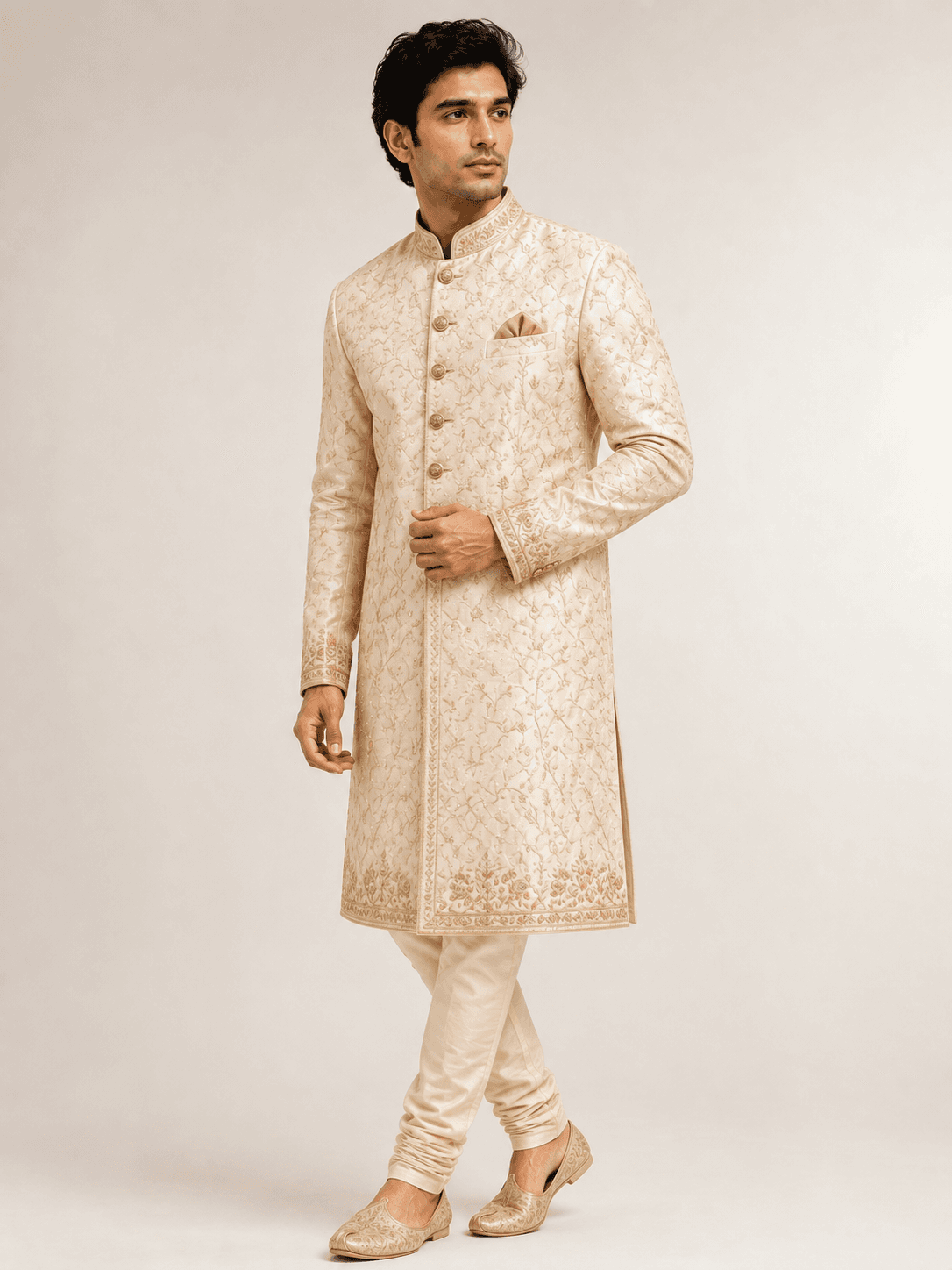 Men's Embroidered Festive Sherwani