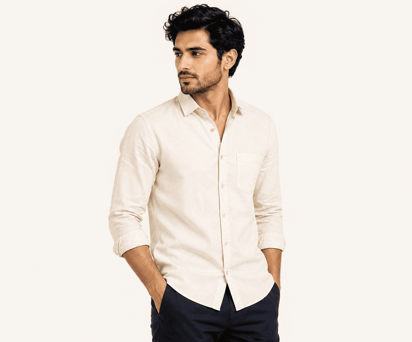 Men's Cotton Casual Shirt